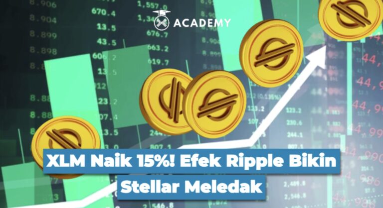 XLM Naik 15%! Efek Ripple Bikin Stellar Meledak