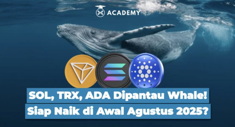 SOL, TRX, ADA Dipantau Whale! Siap Naik di Awal Agustus 2025?