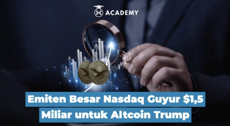 Emiten Besar Nasdaq Guyur $1,5 Miliar untuk Altcoin Trump