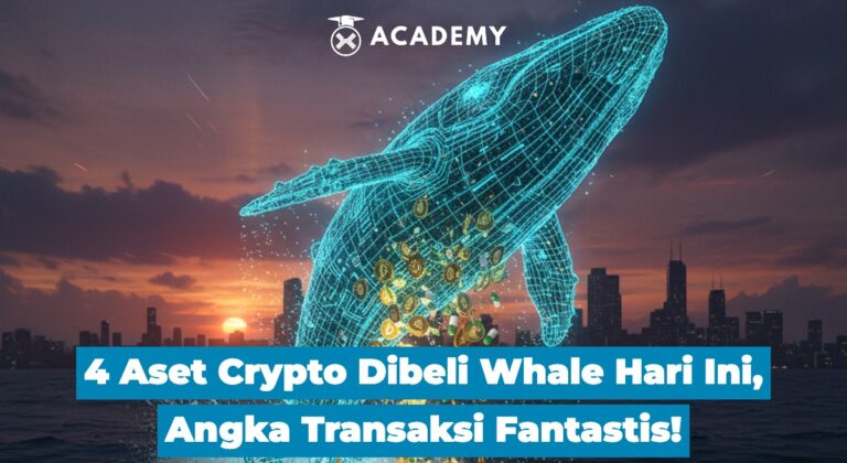 4 Aset Crypto Dibeli Whale Hari Ini, Angka Transaksi Fantastis!