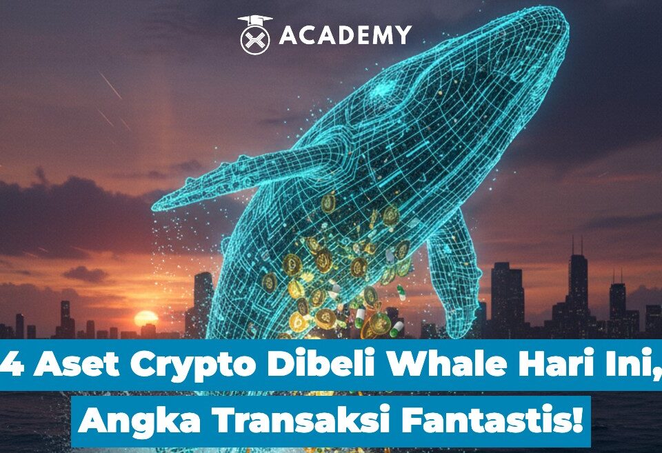 4 Aset Crypto Dibeli Whale Hari Ini, Angka Transaksi Fantastis!