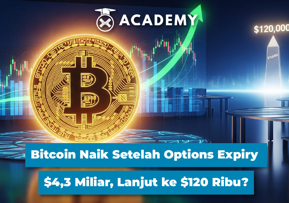 Bitcoin Naik Setelah Options Expiry $4,3 Miliar, Lanjut ke $120 Ribu?