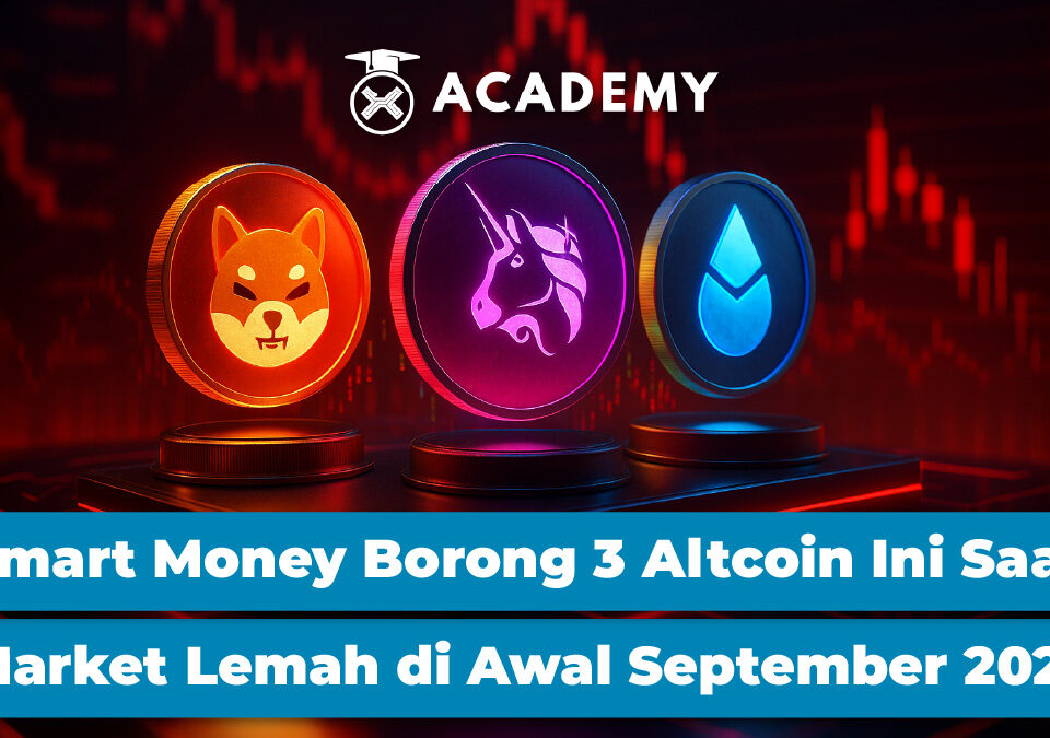 Smart Money Borong 3 Altcoin Ini Saat Market Lemah di Awal September 2025