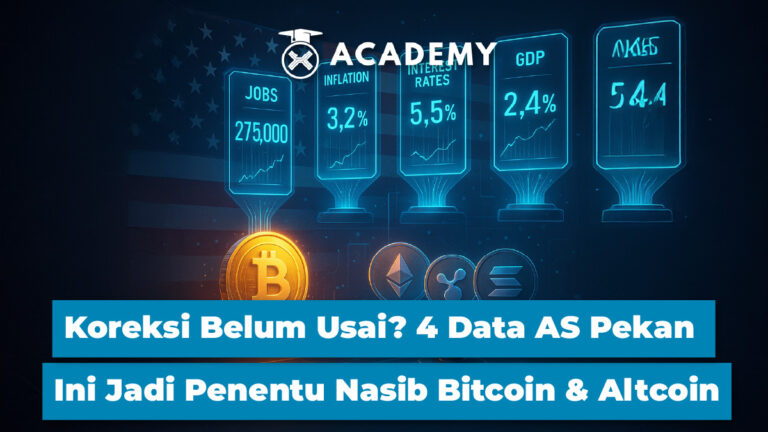 Koreksi Belum Usai? 4 Data AS Pekan Ini Jadi Penentu Nasib Bitcoin & Altcoin