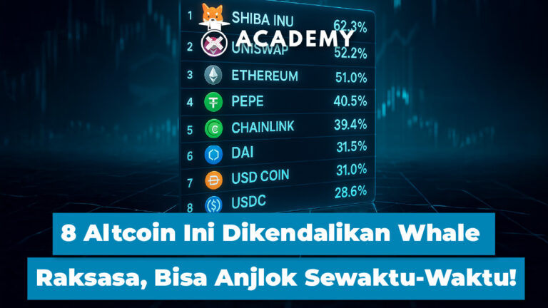 8 Altcoin Ini Dikendalikan Whale Raksasa, Bisa Anjlok Sewaktu-Waktu!