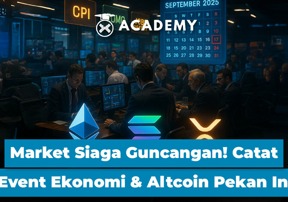 Market Siaga Guncangan! Ini Event Ekonomi & Altcoin Pekan Kedua September 2025