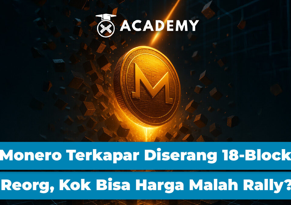 Monero Terkapar Diserang 18-Block Reorg, Kok Bisa Harga Malah Rally?