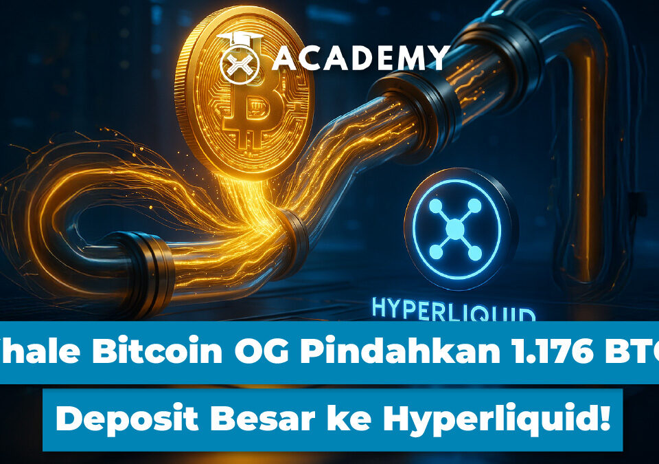Whale Bitcoin OG Pindahkan 1.176 BTC, Deposit Besar ke Hyperliquid!