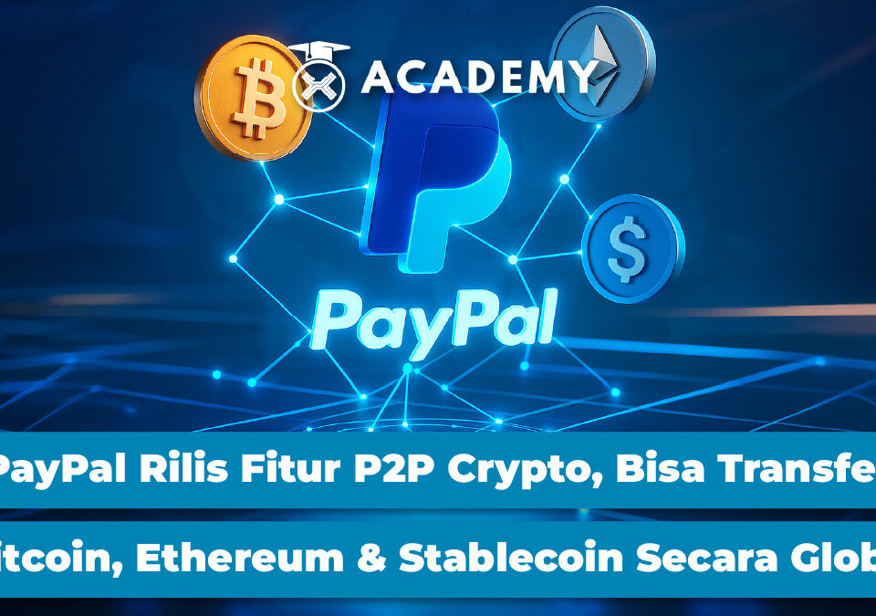 PayPal Rilis Fitur P2P Crypto, Bisa Transfer Bitcoin, Ethereum & Stablecoin Secara Global