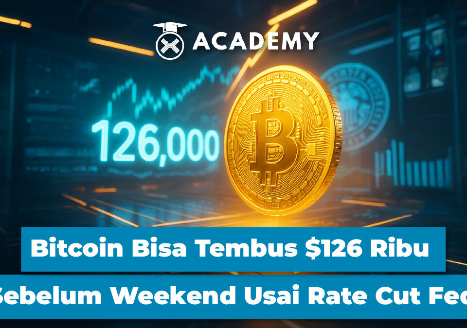 Bitcoin Bisa Tembus $126 Ribu Sebelum Weekend Usai Rate Cut Fed!