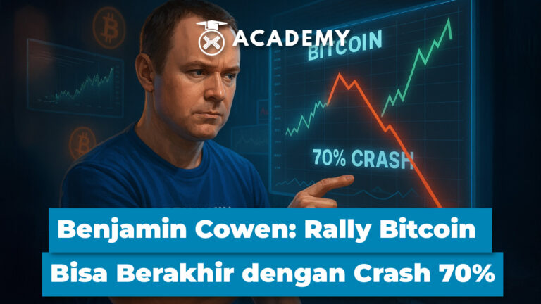 Benjamin Cowen: Rally Bitcoin Bisa Berakhir dengan Crash 70%