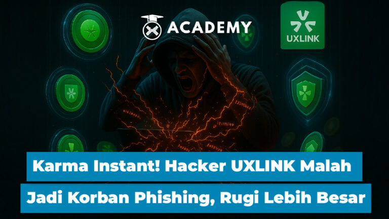 Karma Instan! Hacker UXLINK Malah Jadi Korban Phishing, Rugi Lebih Besar