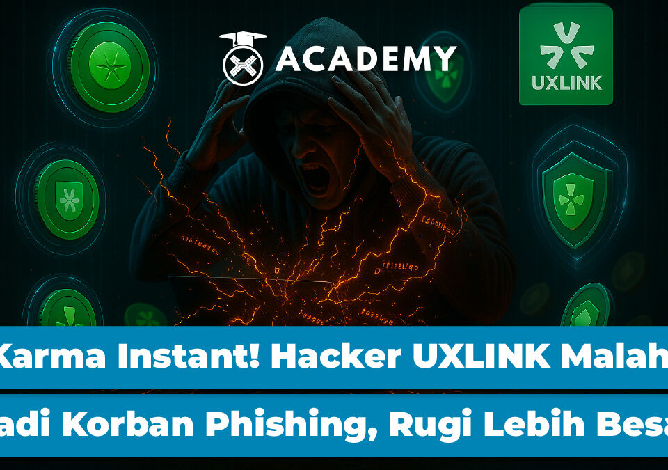 Karma Instant! Hacker UXLINK Malah Jadi Korban Phishing, Rugi Lebih Besar