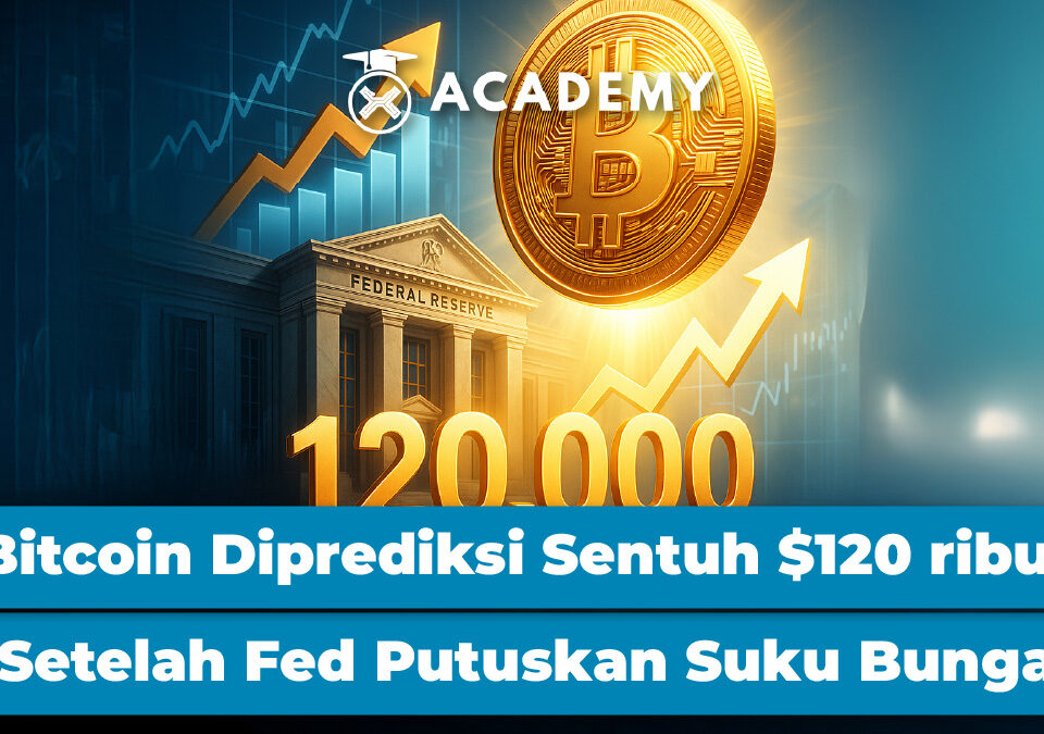 Bitcoin Diprediksi Sentuh $120 ribu Setelah Fed Putuskan Suku Bunga