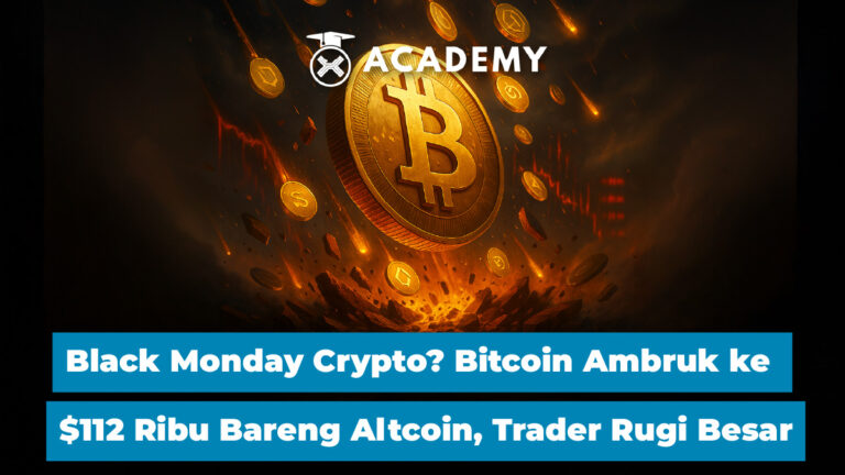 Black Monday Crypto? Bitcoin Ambruk ke $112 Ribu Bareng Altcoin, 400 Ribu Trader Rugi Besar