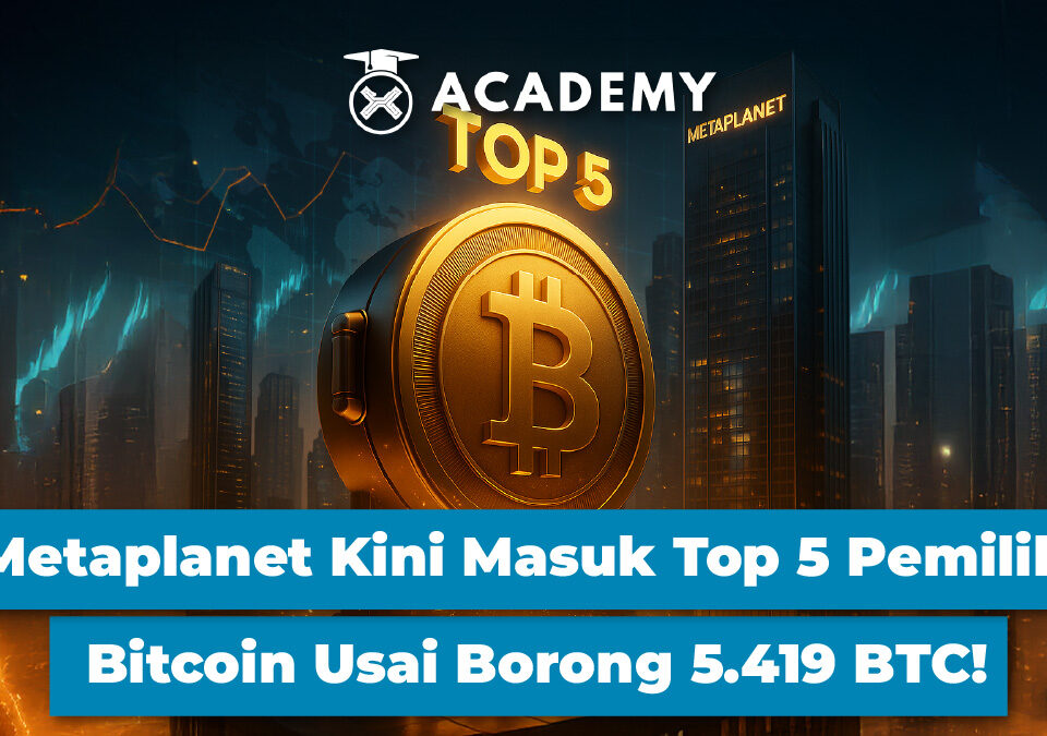 Metaplanet Kini Masuk Top 5 Pemilik Bitcoin Usai Borong 5.419 BTC!