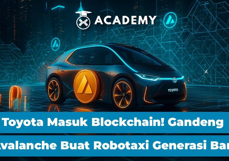 Toyota Masuk Blockchain! Gandeng Avalanche Buat Robotaxi Generasi Baru