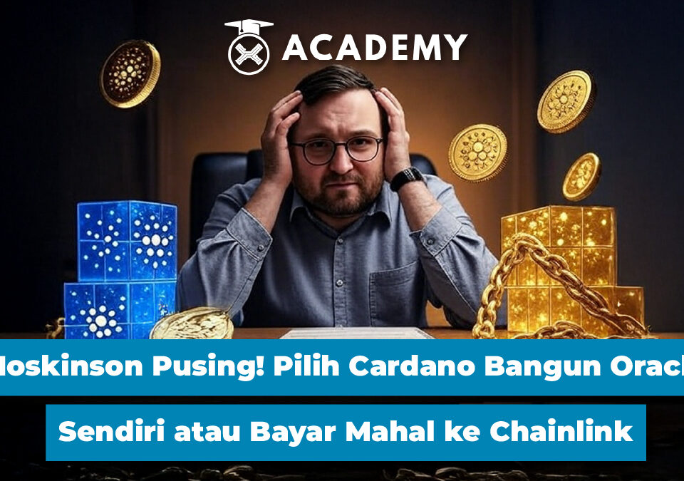 Hoskinson Pusing! Pilih Cardano Bangun Oracle Sendiri atau Bayar Mahal ke Chainlink