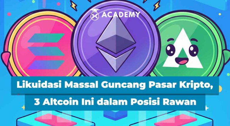 Likuidasi Massal Guncang Pasar Kripto, 3 Altcoin Ini dalam Posisi Rawan