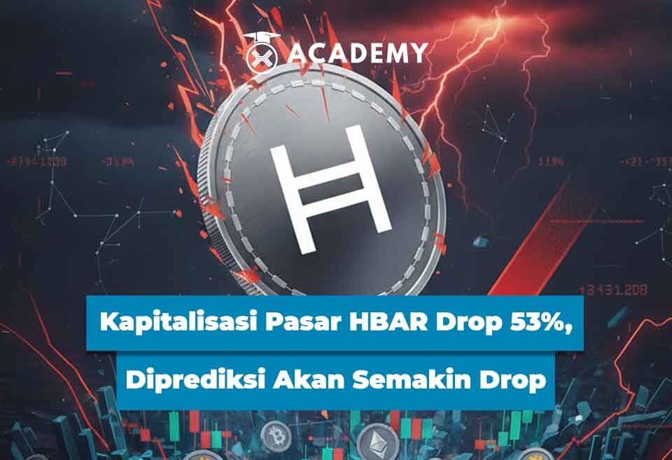 Kapitalisasi Pasar HBAR Drop 53%, Diprediksi Akan Semakin Drop