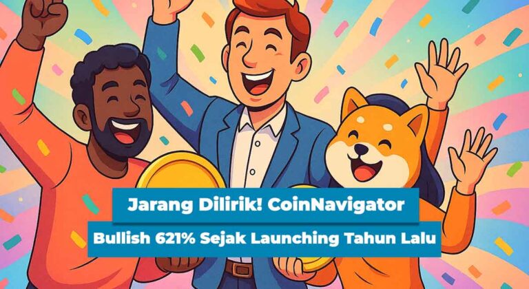 Jarang Dilirik! CoinNavigator Bullish 621% Sejak Launching Tahun Lalu