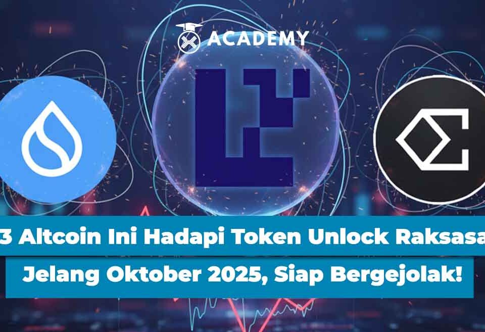 3 Altcoin Ini Hadapi Token Unlock Raksasa Jelang Oktober 2025, Siap Bergejolak!