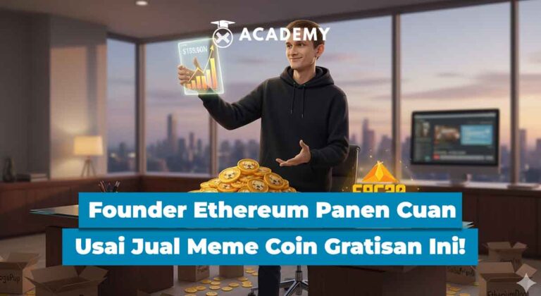 Founder Ethereum Panen Cuan Usai Jual Meme Coin Gratisan Ini!