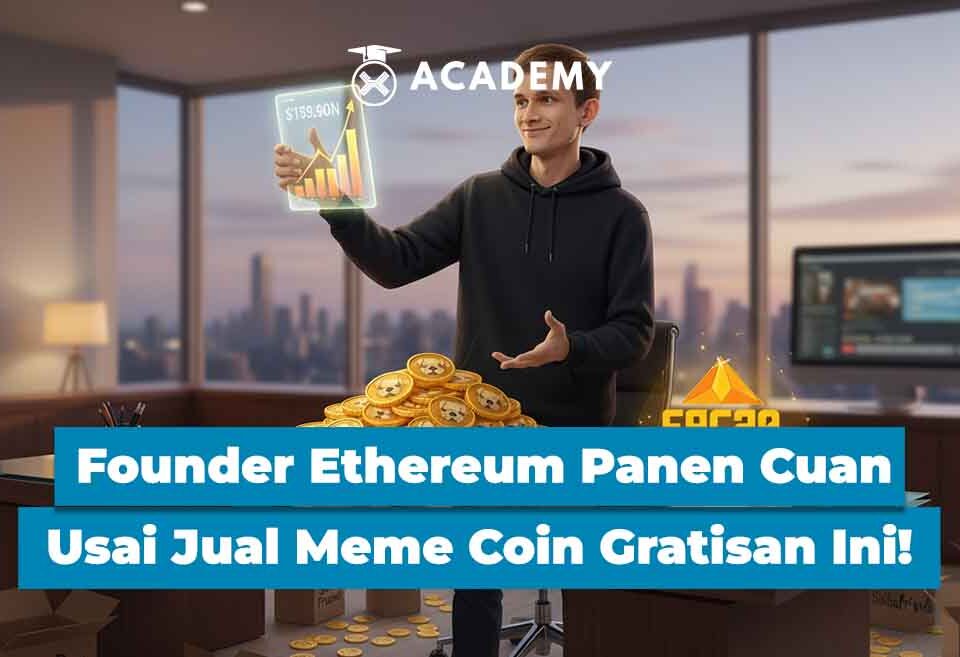 Founder Ethereum Panen Cuan Usai Jual Meme Coin Gratisan Ini!