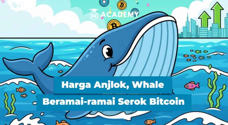 Harga Anjlok, Whale Beramai-ramai Serok Bitcoin
