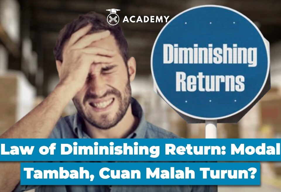 Law of Diminishing Return Modal Tambah, Cuan Malah Turun?