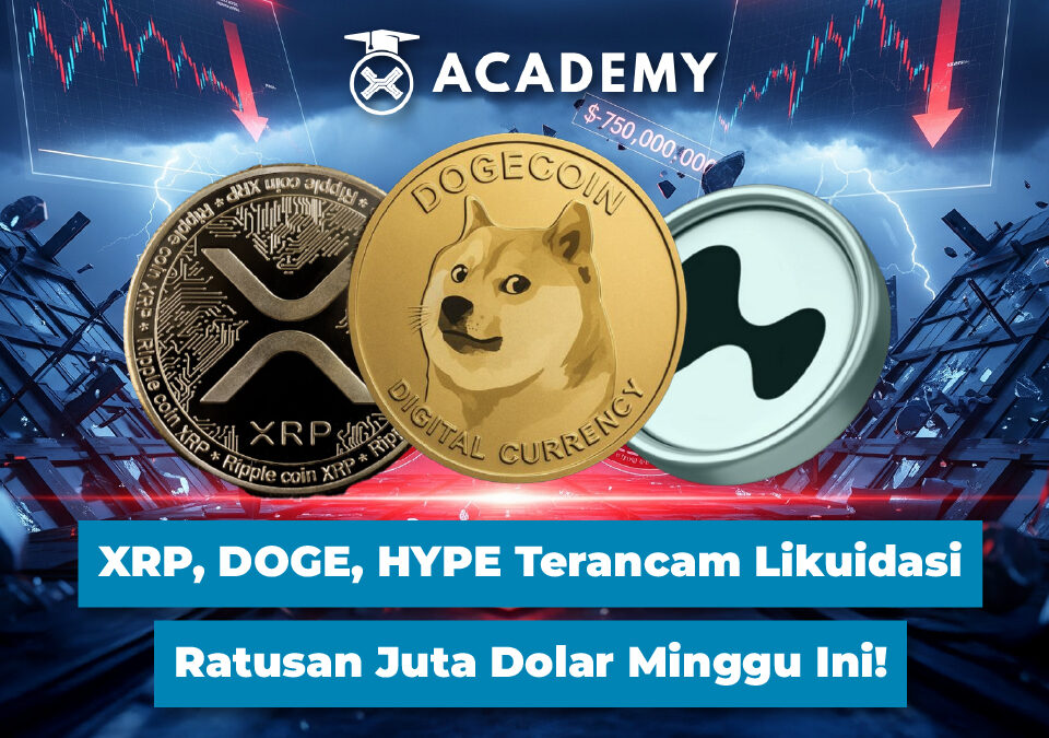 XRP, DOGE, HYPE Terancam Likuidasi Ratusan Juta Dolar Minggu Ini!