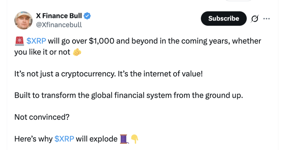 Sumber: x.com/@Xfinancebull
