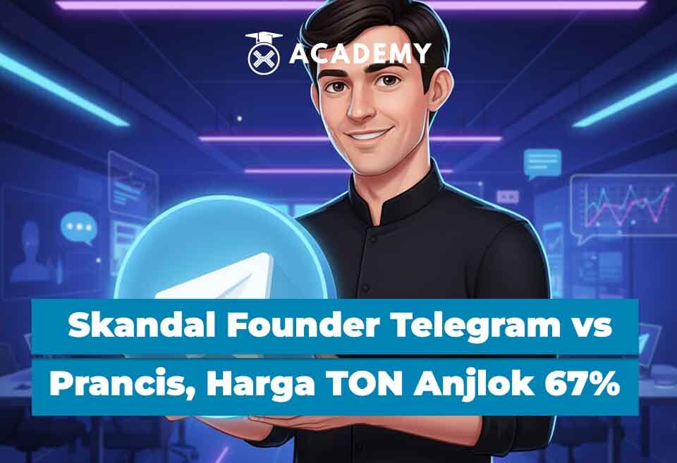 Skandal Founder Telegram vs Prancis, Harga TON Anjlok 67%