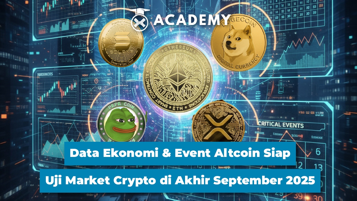 Data Ekonomi & Event Altcoin Siap Uji Market Crypto di Akhir September 2025