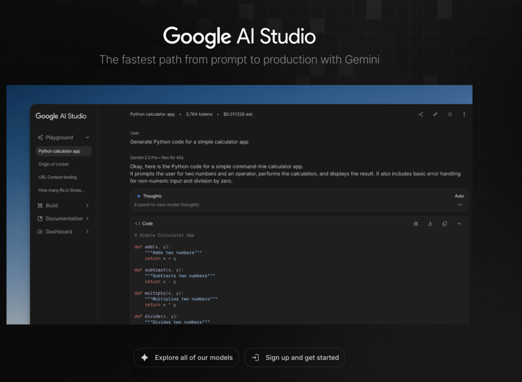 Apa Itu Google Studio AI?