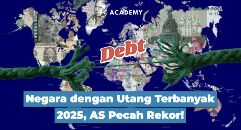 Negara dengan Utang Terbanyak 2025, AS Pecah Rekor!