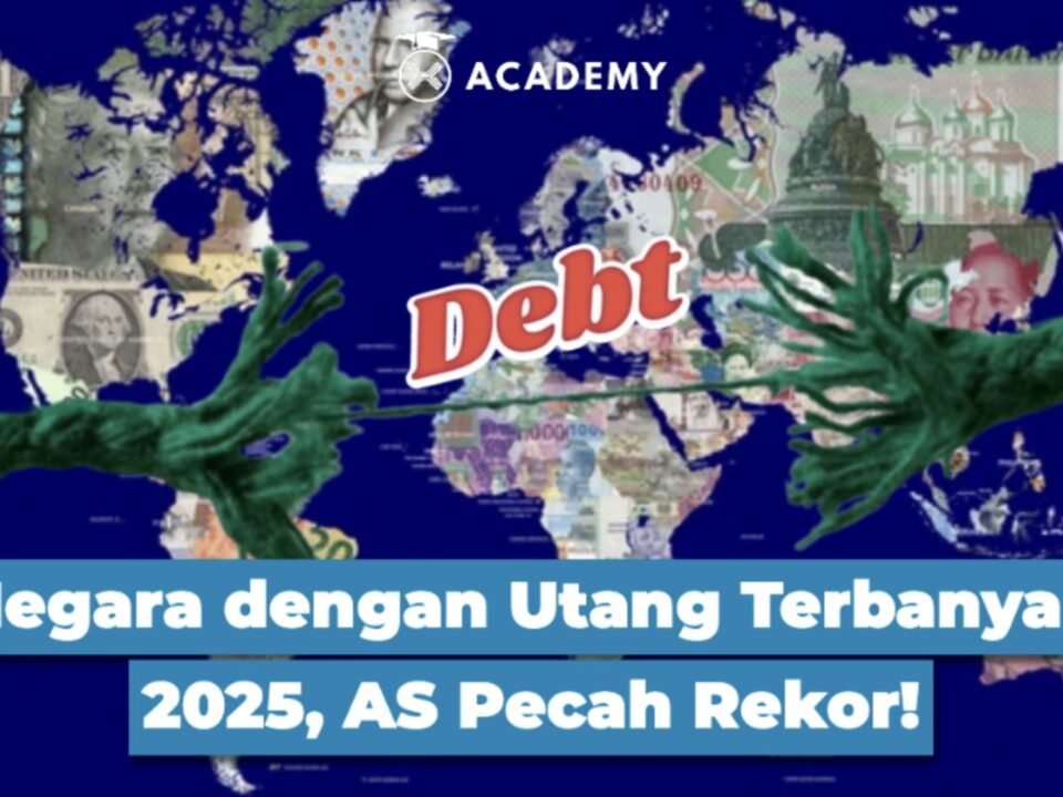Negara dengan Utang Terbanyak 2025, AS Pecah Rekor!