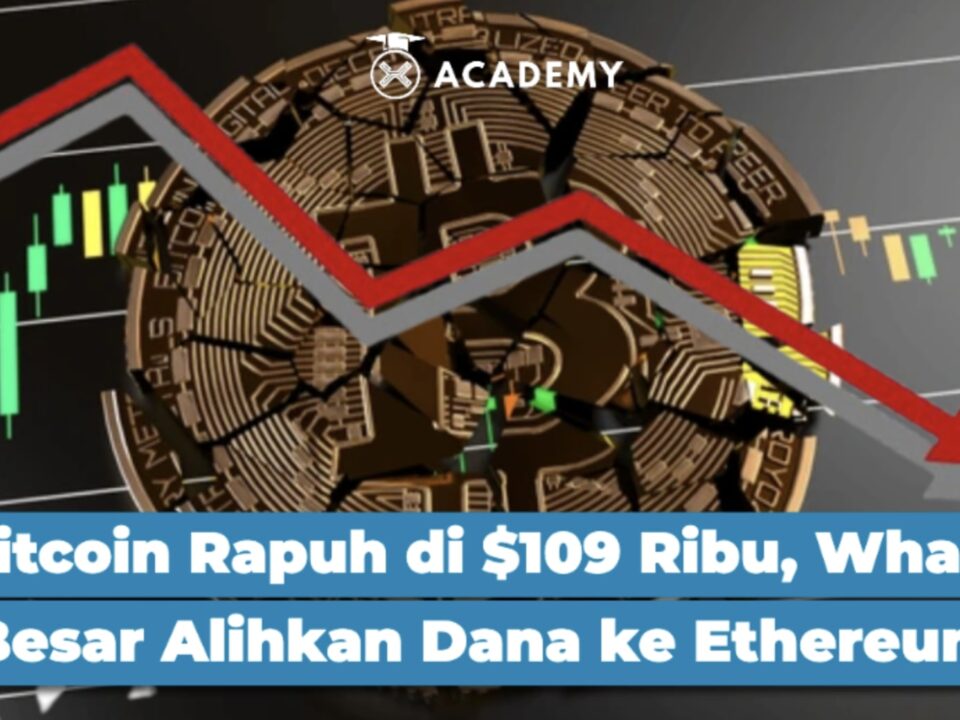 Bitcoin Rapuh di $109 Ribu, Whale Besar Alihkan Dana ke Ethereum