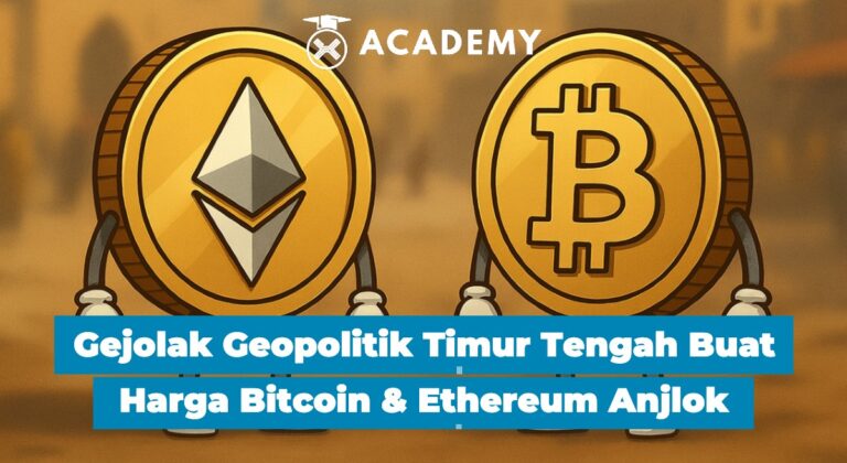 Gejolak Politik Timur Tengah Buat Harga Bitcoin & Ethereum Anjlok