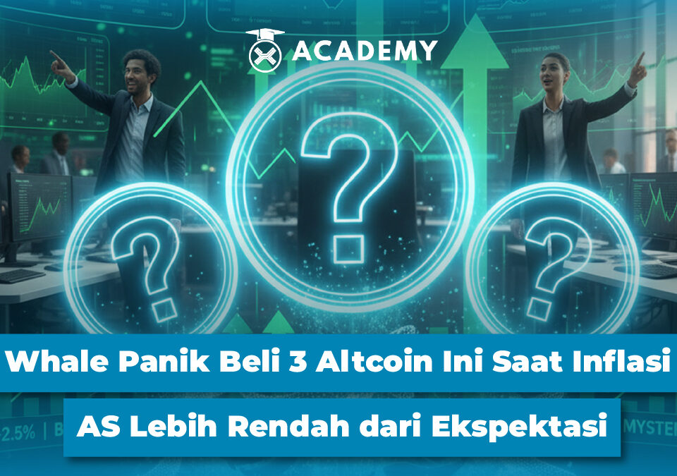 Whale Panik Beli 3 Altcoin Ini Saat Inflasi AS Lebih Rendah dari Ekspektasi