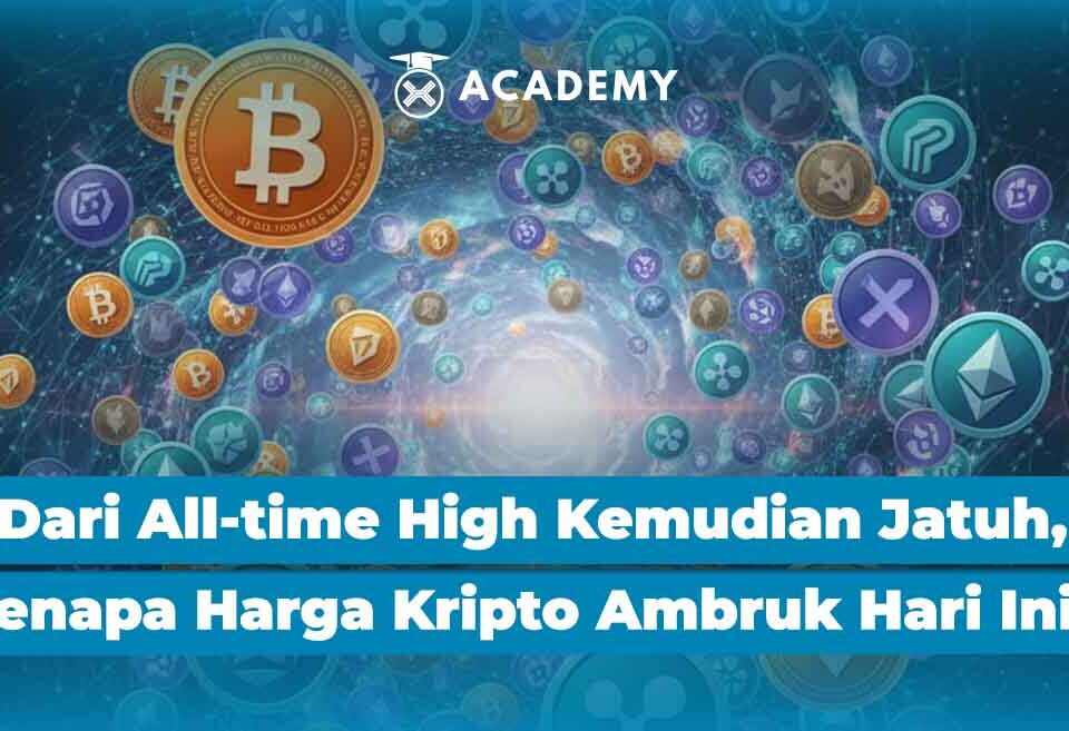 Dari All-time High Kemudian Jatuh, Kenapa Harga Kripto Ambruk Hari Ini?