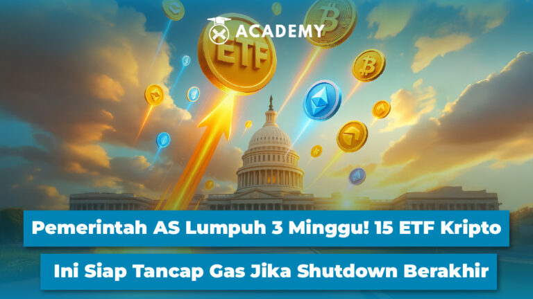 Pemerintah AS Lumpuh 3 Minggu! 14 ETF Kripto Ini Siap Tancap Gas Jika Shutdown Berakhir