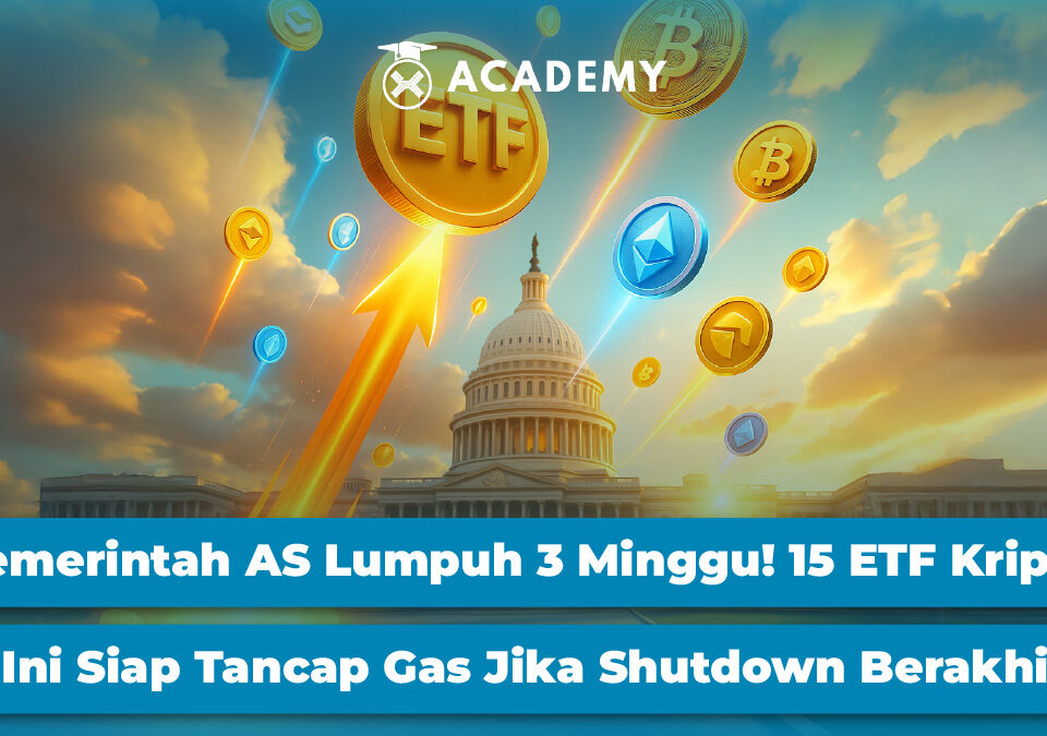 Pemerintah AS Lumpuh 3 Minggu! 14 ETF Kripto Ini Siap Tancap Gas Jika Shutdown Berakhir