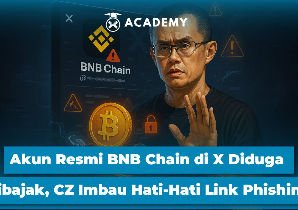 Akun Resmi BNB Chain di X Diduga Dibajak, CZ Imbau Hati-Hati Link Phishing!