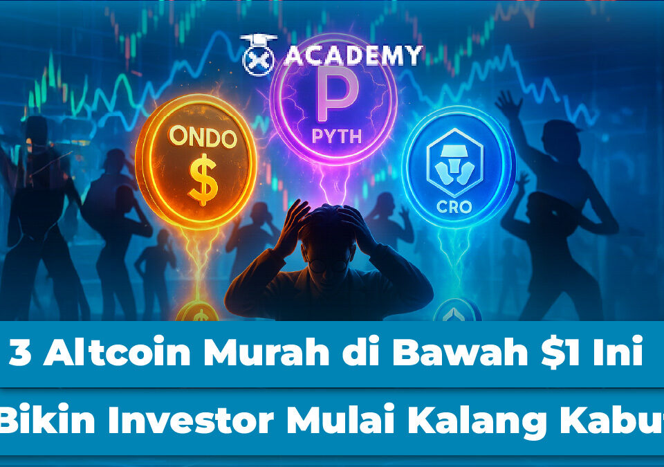 3 Altcoin Murah di Bawah $1 Ini Bikin Investor Mulai Kalang Kabut