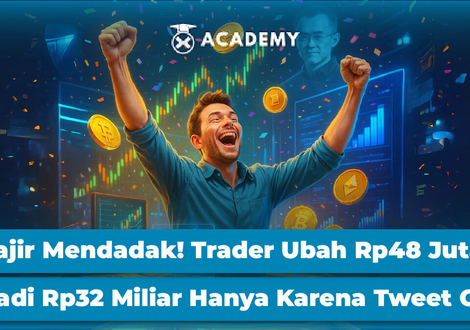 Tajir Mendadak! Trader Ubah Rp48 Juta Jadi Rp32 Miliar Hanya Karena Tweet CZ