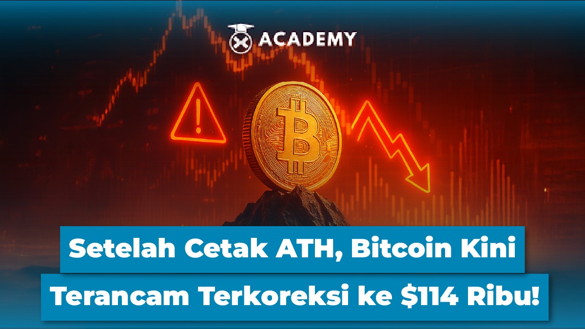 Setelah Cetak ATH, Bitcoin Kini Terancam Terkoreksi ke $114 Ribu!