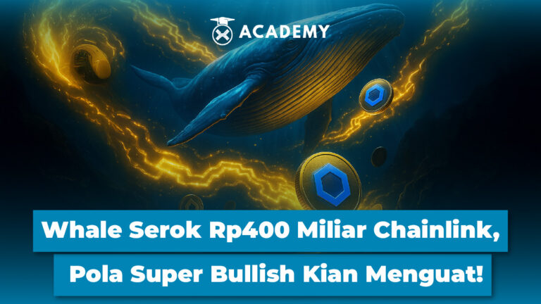 Whale Serok Rp400 Miliar Chainlink, Pola Super Bullish Kian Menguat!