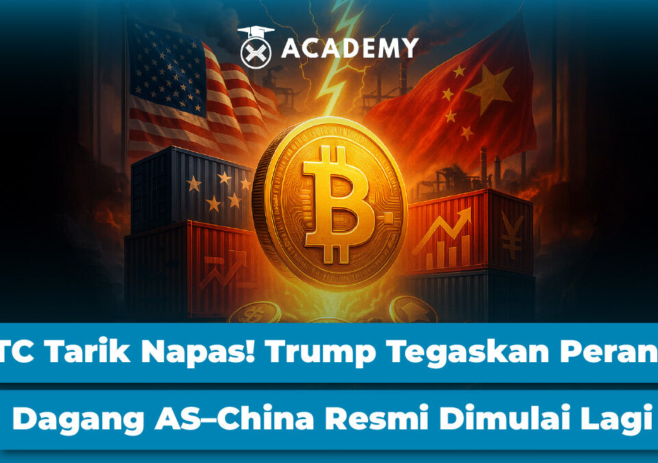 Bitcoin Tarik Napas! Trump Tegaskan Perang Dagang AS–China Resmi Dimulai Lagi