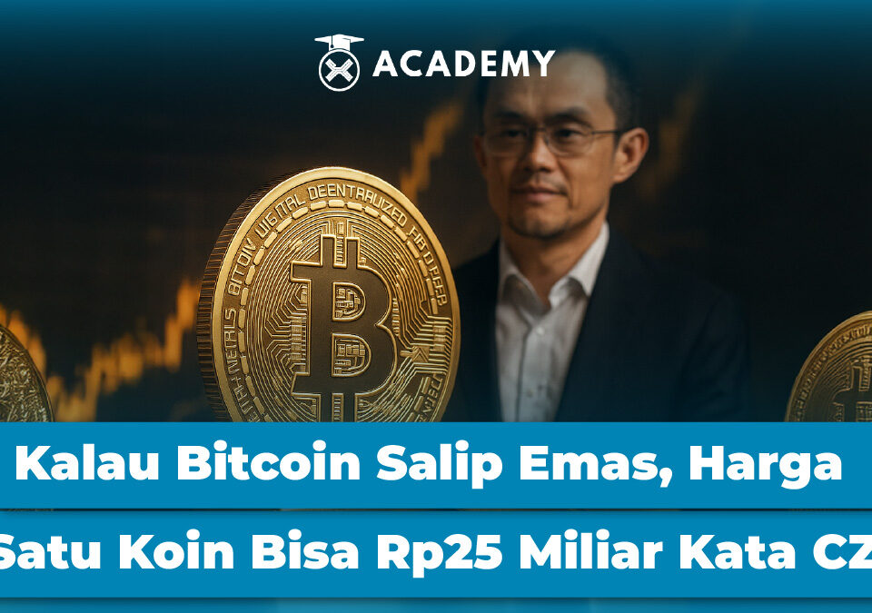 Kalau Bitcoin Salip Emas, Harga Satu Koin Bisa Rp25 Miliar Kata CZ!